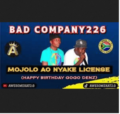 BAD COMPANY 226 – MOJOLO AO NYAKE LICENSE [HBD GOGO DENZ] NEW 45