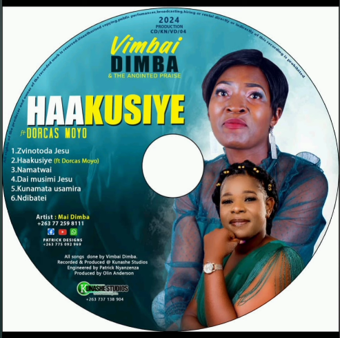 Vimbai Dimba – Haakusiye ft Dorcas Moyo