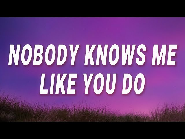 Muni Long - Nobody knows me like you do (Made For Me Lyrics) Tiktok Song